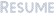 Resume